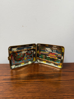 Stunning Masterpiece Late Meiji Period Japanese Cloisonne Cigarette / Card Case