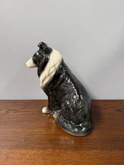 Vintage English Nelson "White Border Collie"