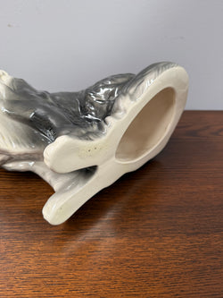 Vintage English Nelson "White Border Collie"