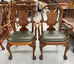 Sensational set of 8 Georgian Style Dining Chairs | Antique & Vintage | Moonee Ponds Antiques | Australia Wide Delivery
