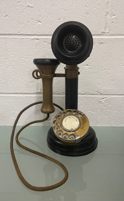 Antique Original Candlestick Table Phone | Antique & Vintage | Moonee Ponds Antiques | Australia Wide Delivery
