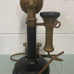Antique Original Candlestick Table Phone