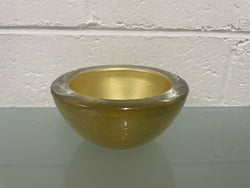 Murano Gold Decorated Glass Bowl | Antique & Vintage | Moonee Ponds Antiques | Australia Wide Delivery