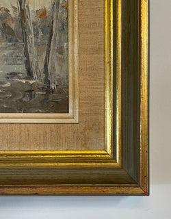 John Angus 'Lake Mulwala' Painting | Antique & Vintage | Moonee Ponds Antiques | Australia Wide Delivery