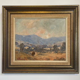 Framed Painting By John Angus