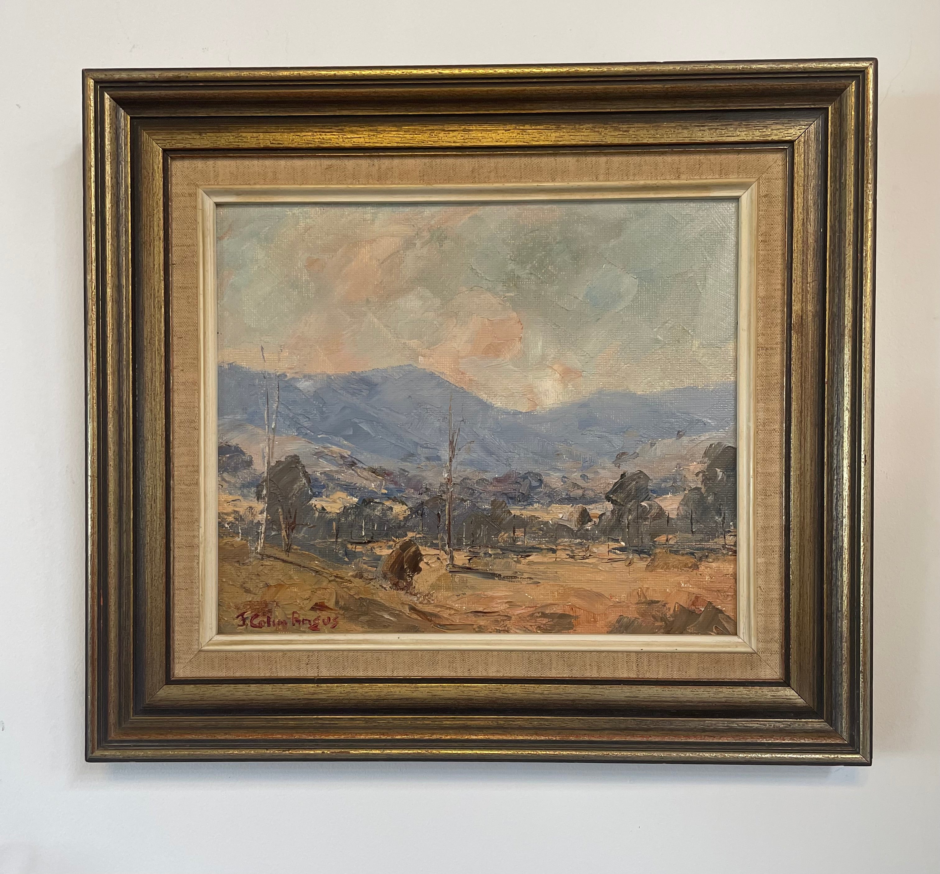 Framed Painting By John Angus | Antique & Vintage | Moonee Ponds Antiques | Australia Wide Delivery