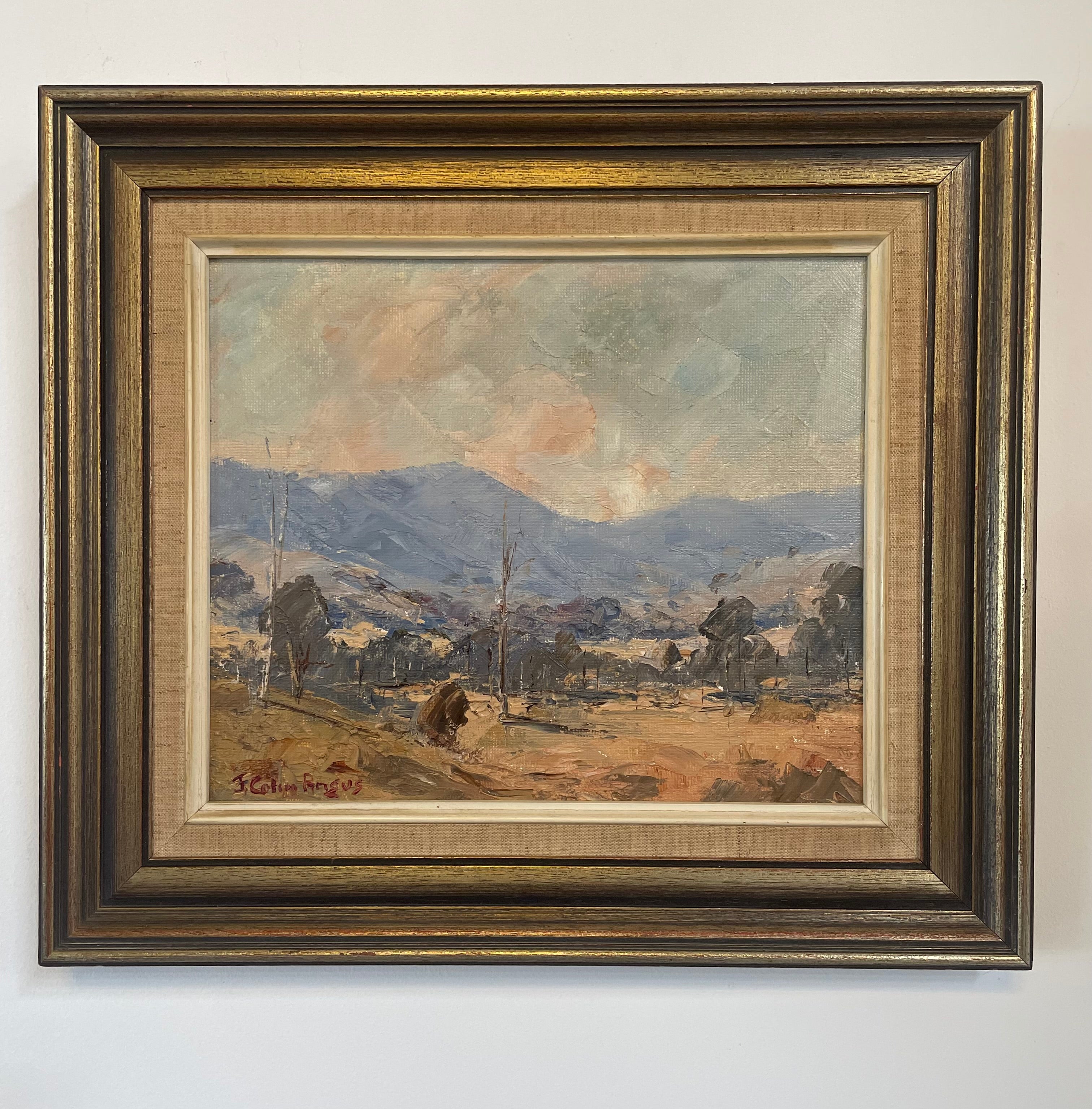 Framed Painting By John Angus | Antique & Vintage | Moonee Ponds Antiques | Australia Wide Delivery