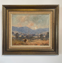 Framed Painting By John Angus | Antique & Vintage | Moonee Ponds Antiques | Australia Wide Delivery