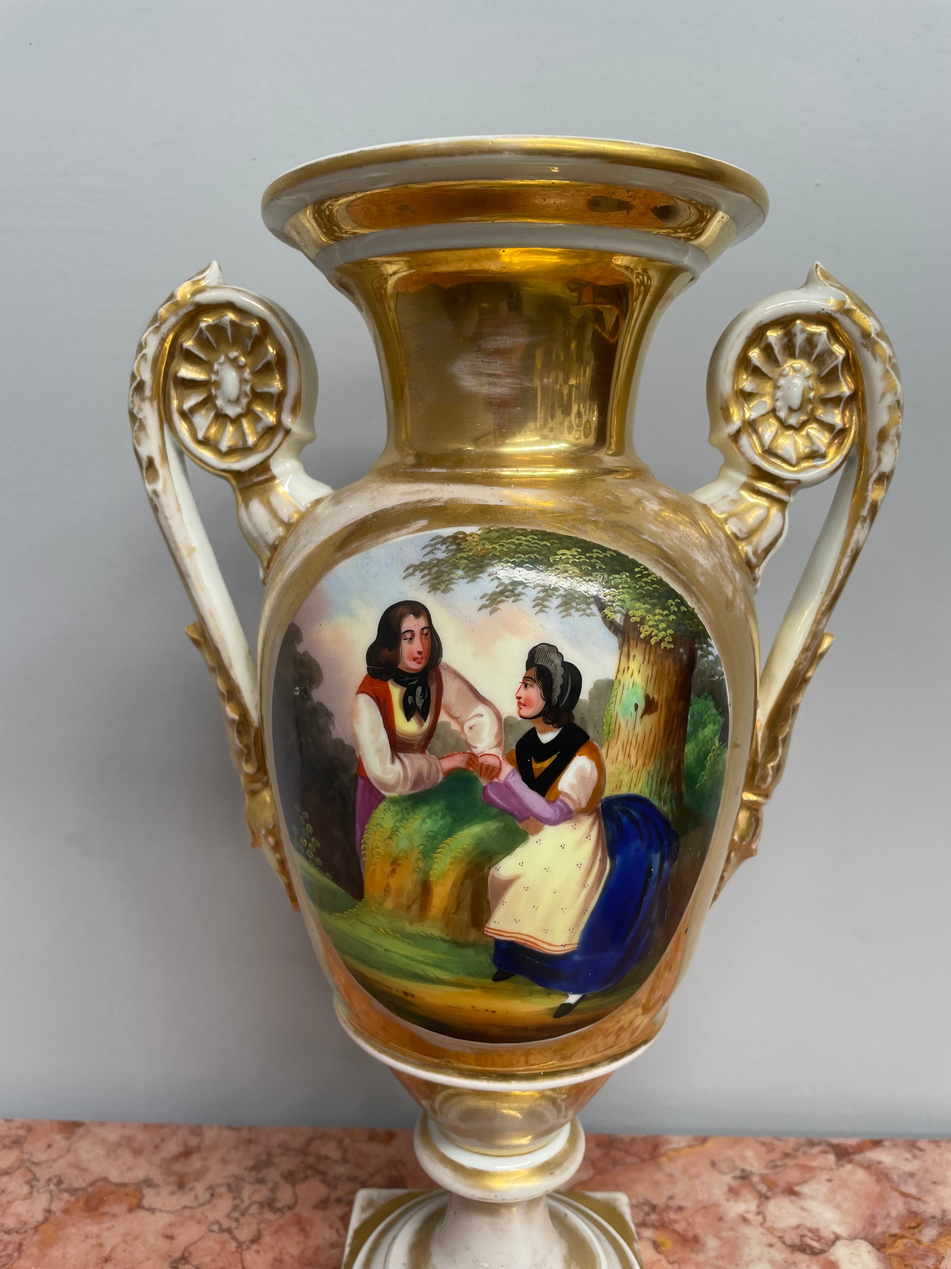 Antique Paris Porcelain Vase | Antique & Vintage | Moonee Ponds Antiques | Australia Wide Delivery