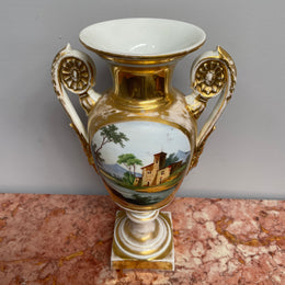 Antique Paris Porcelain Vase