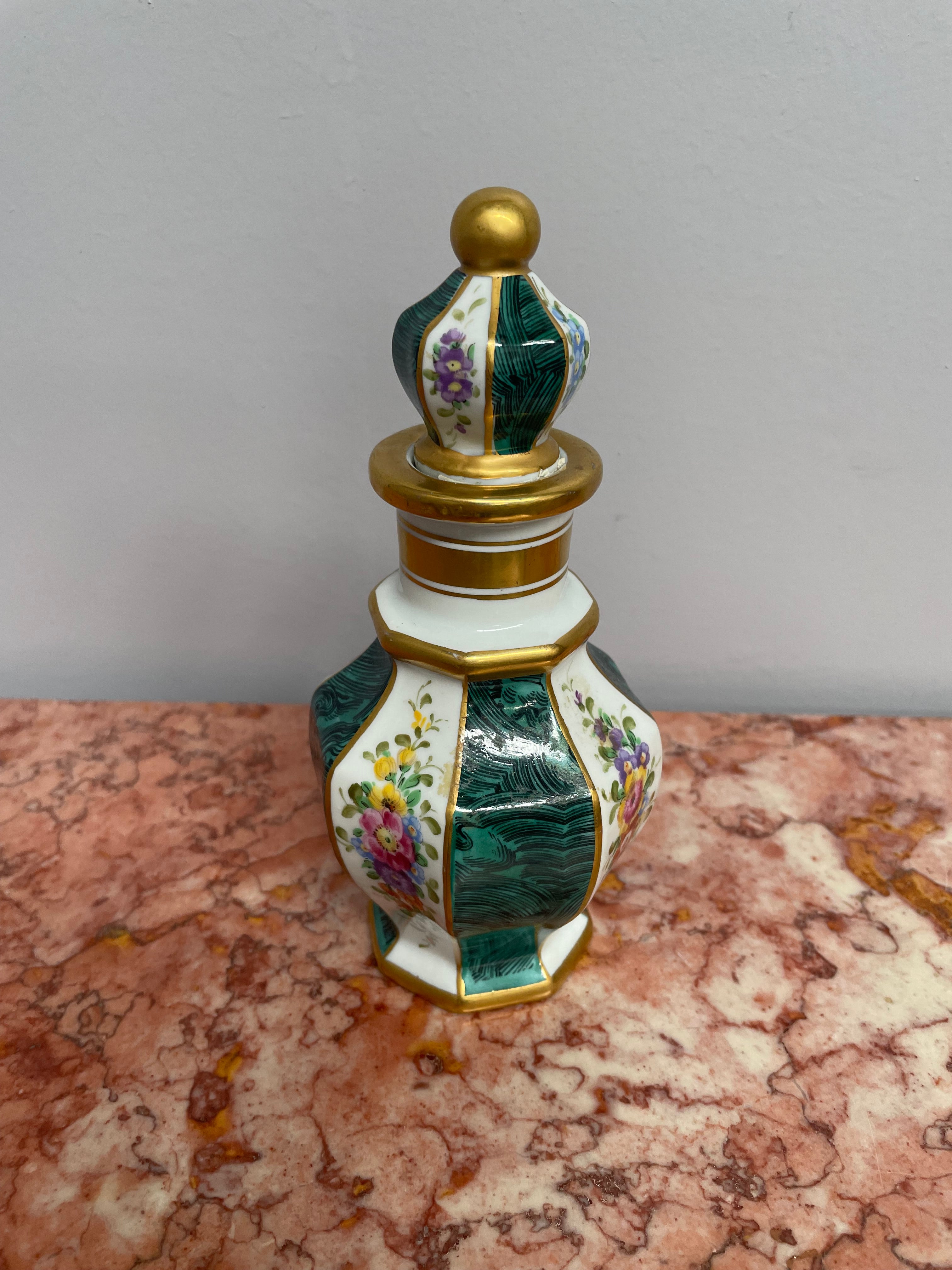 Vintage Sevres Style Scent Bottle