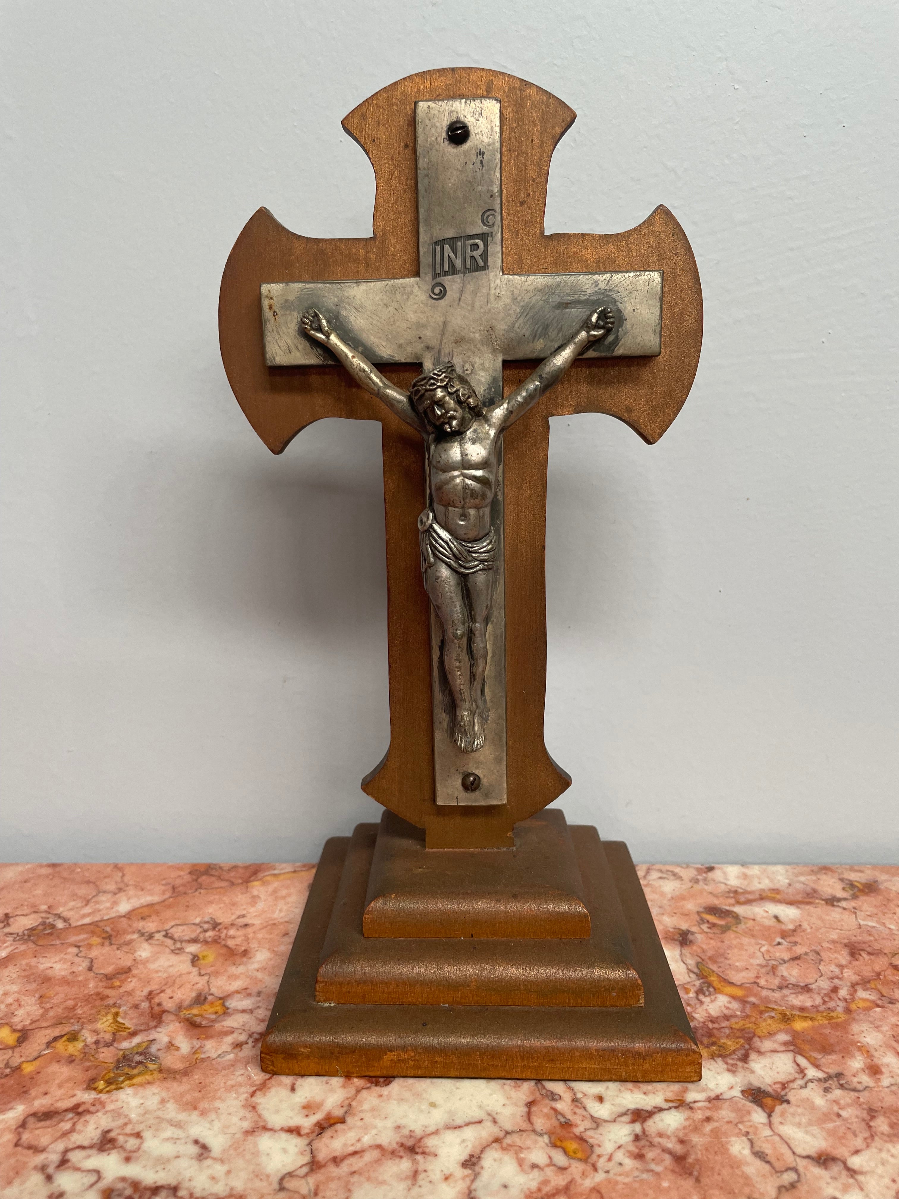Vintage Crucifix. On Hold.