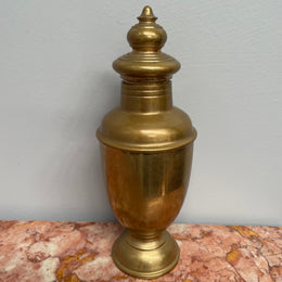 Vintage Brass Cocktail Shaker