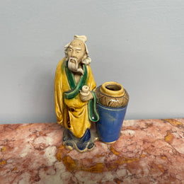 Vintage Chinese Pottery Figurine