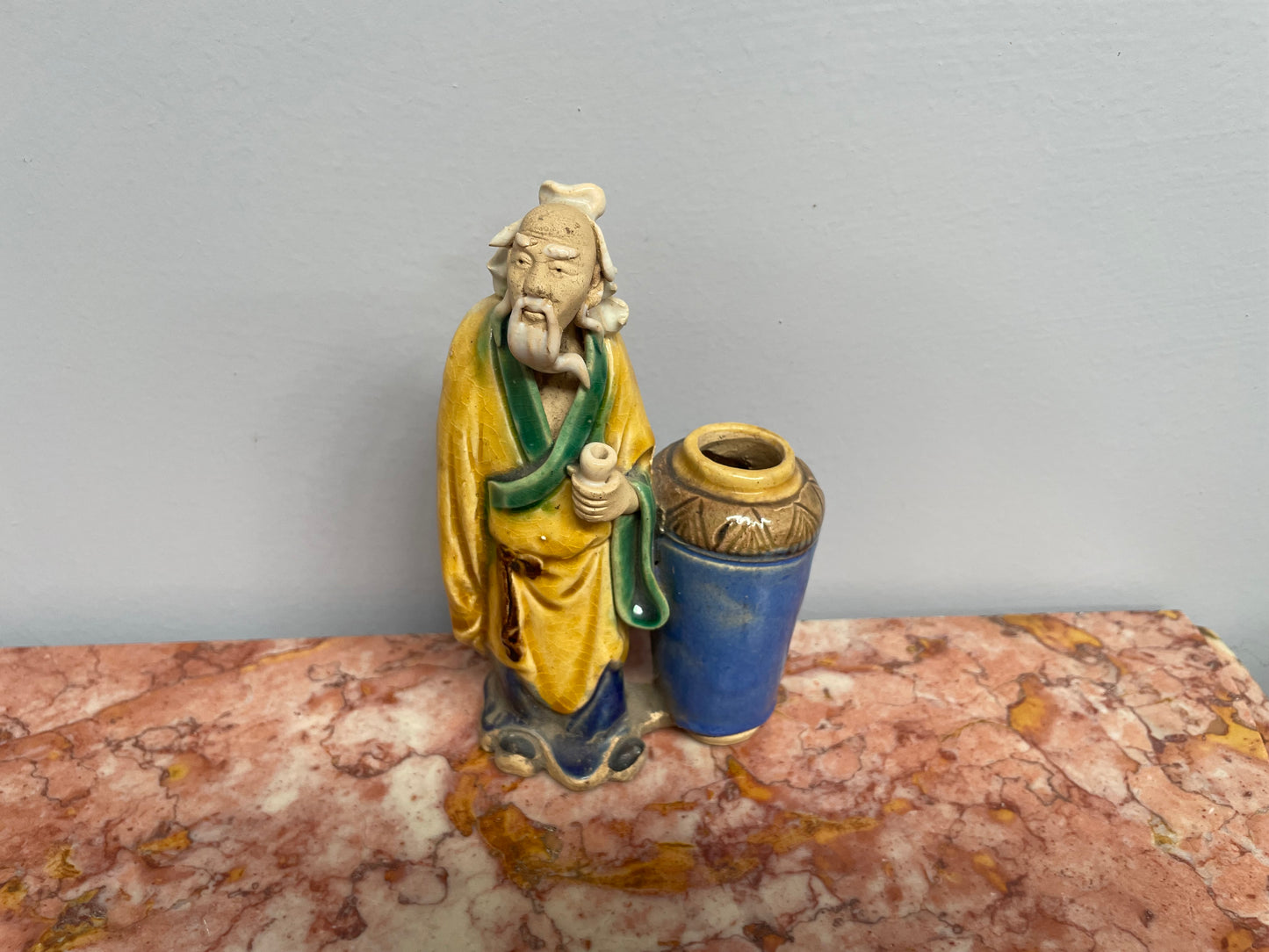 Vintage Chinese Pottery Figurine