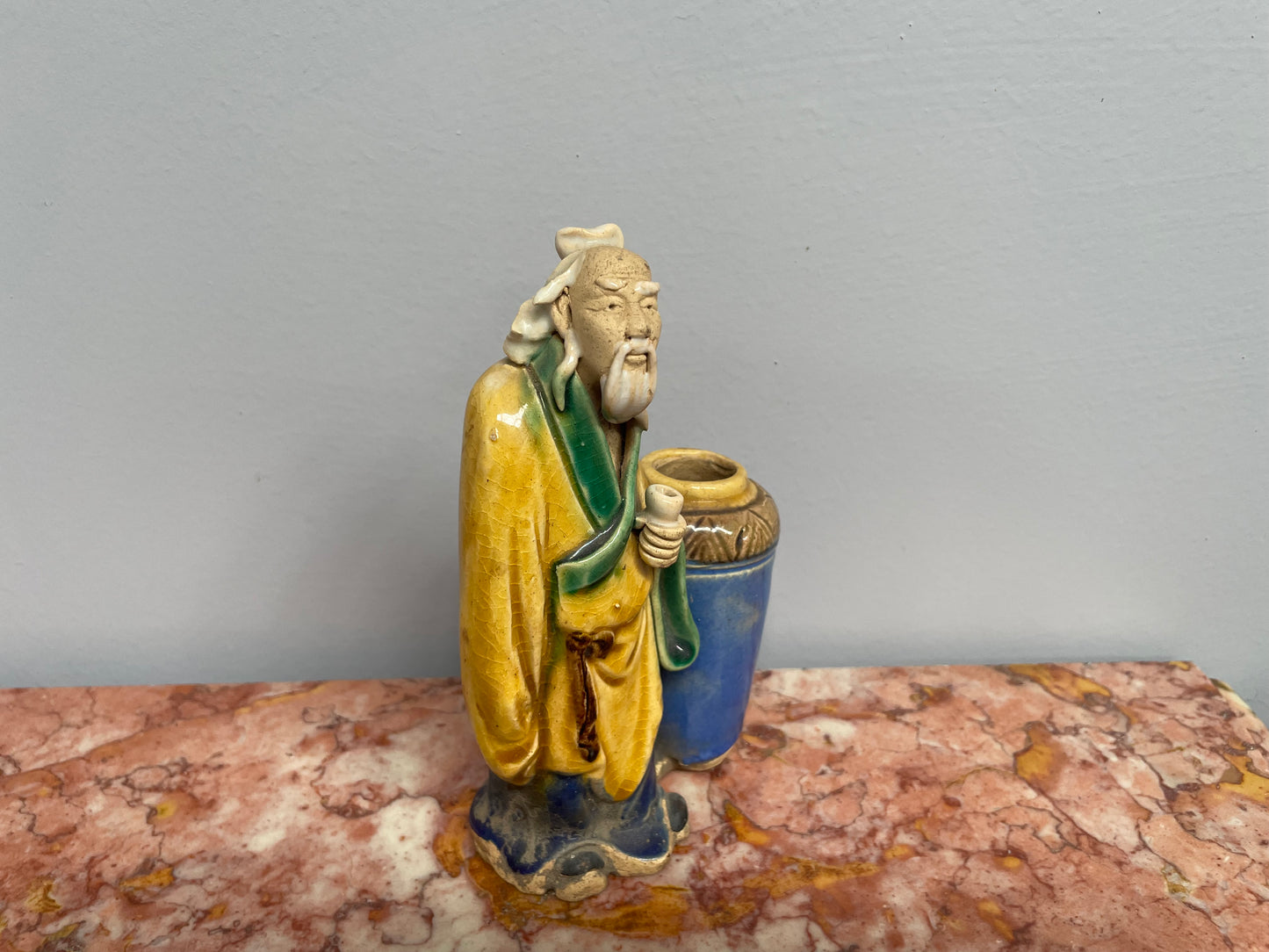 Vintage Chinese Pottery Figurine