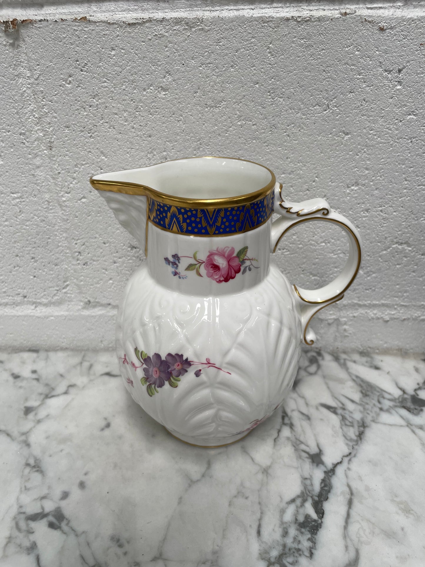 Vintage Coalport Caughley Mask Head Jug