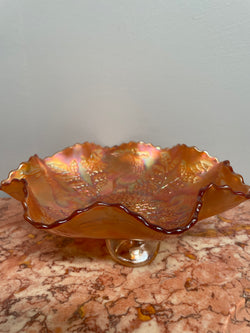 Pair of Antique Carnival Glass Bowls | Antique & Vintage | Moonee Ponds Antiques | Australia Wide Delivery