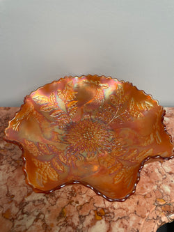 Pair of Antique Carnival Glass Bowls | Antique & Vintage | Moonee Ponds Antiques | Australia Wide Delivery