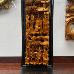 Vintage Japanese Gilt wood Carving