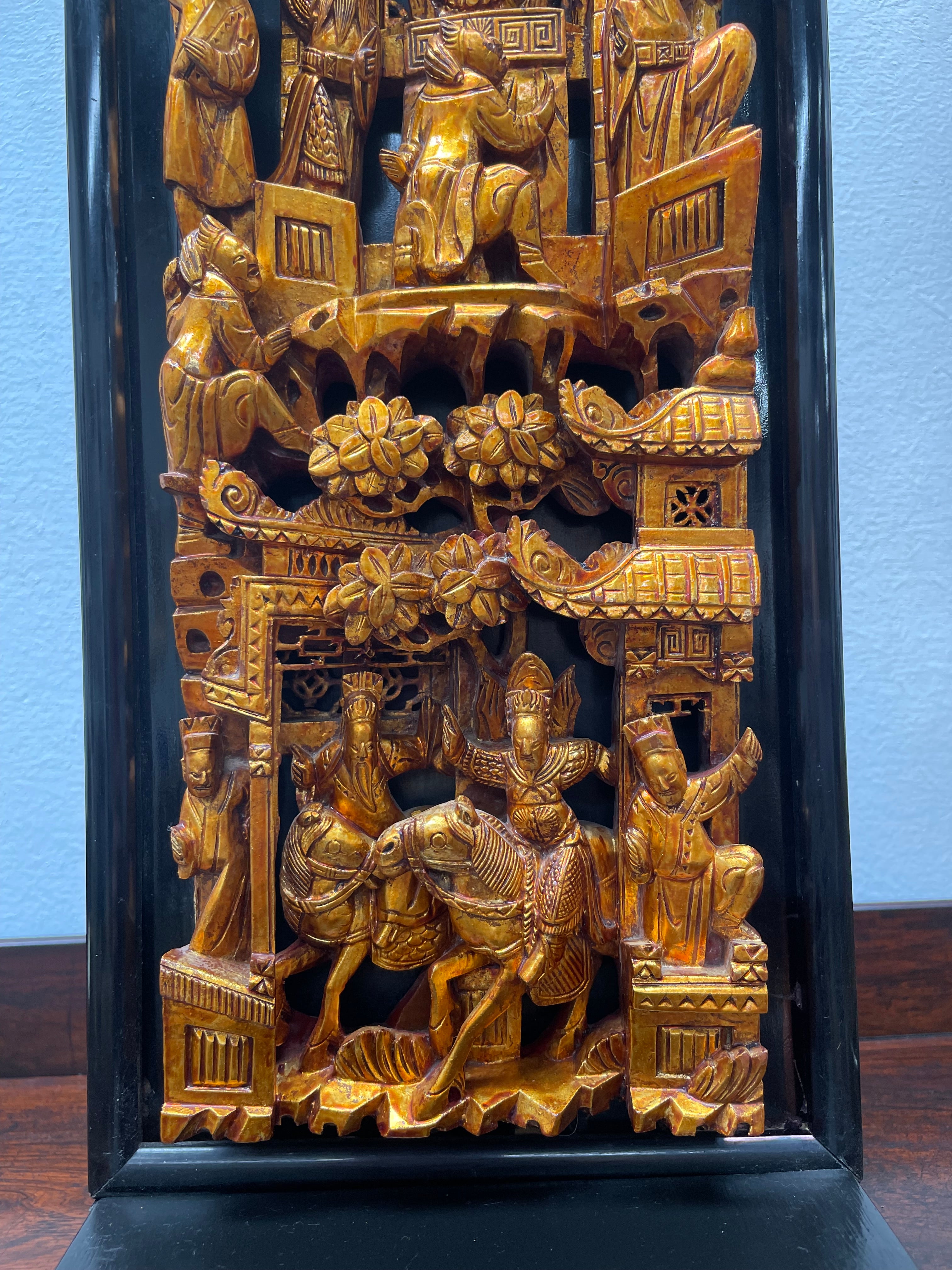 Vintage Japanese Gilt wood Carving | Antique & Vintage | Moonee Ponds Antiques | Australia Wide Delivery