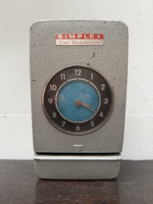 Vintage Time Clock Recorder