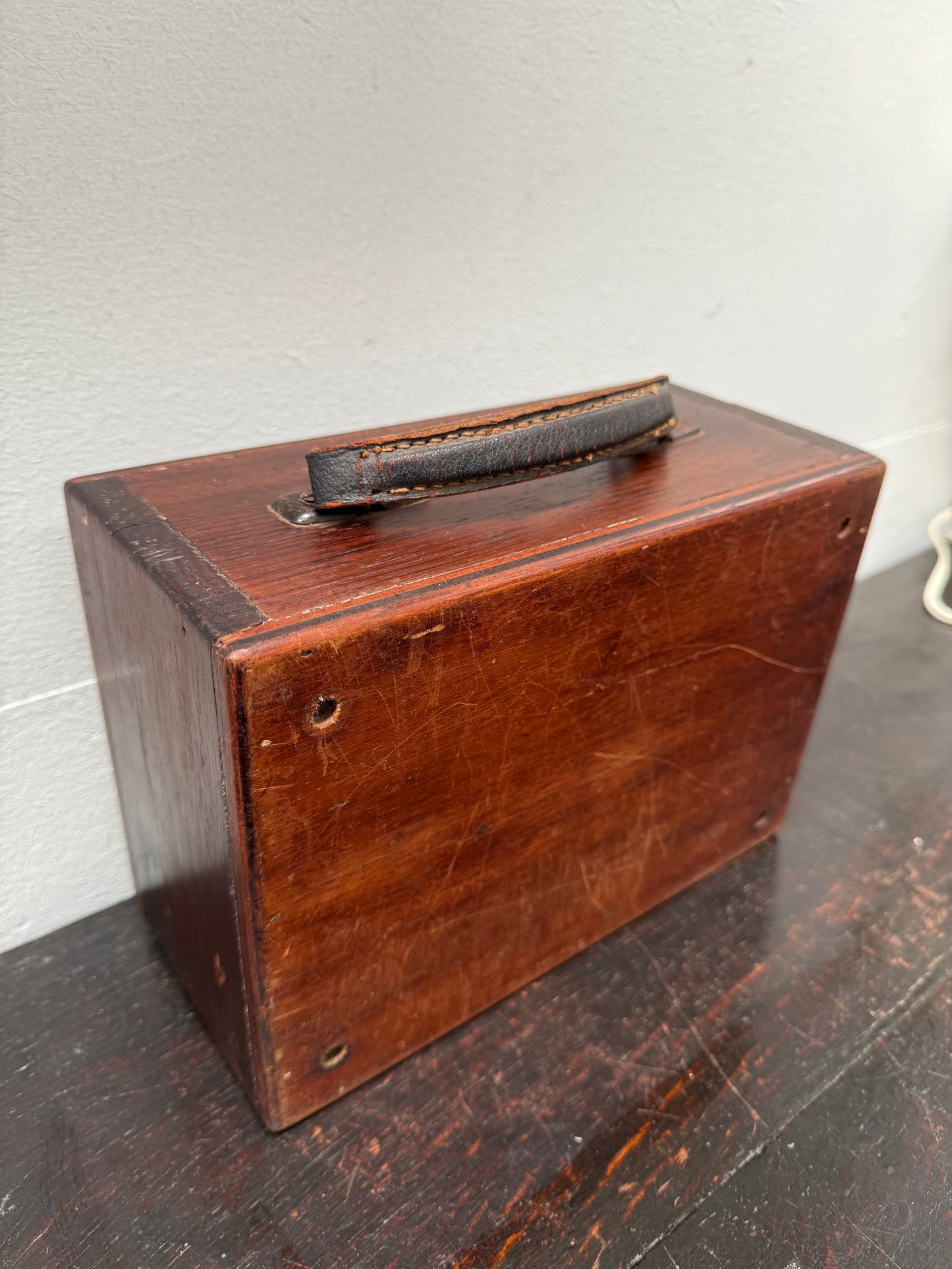 Fabulous Vintage Voltmeter in an Australian Cedar Case