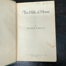 'The Hills of Home' by Eileen Finlay 1947