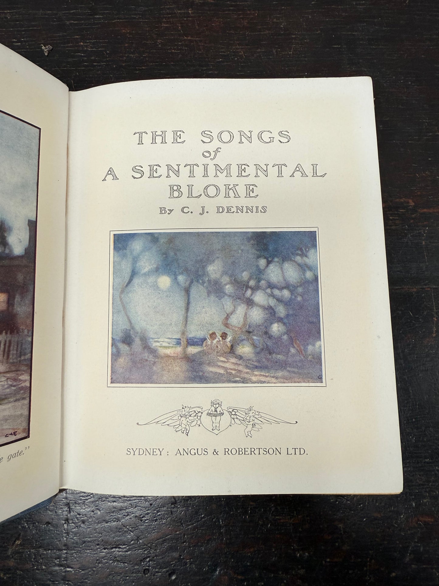 'The Sentimental Bloke' by C.J. Dennis Book 1st Edition