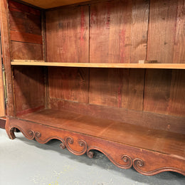 Louis XV Style Fruitwood 2 Door Armoire Circa: 1880.
