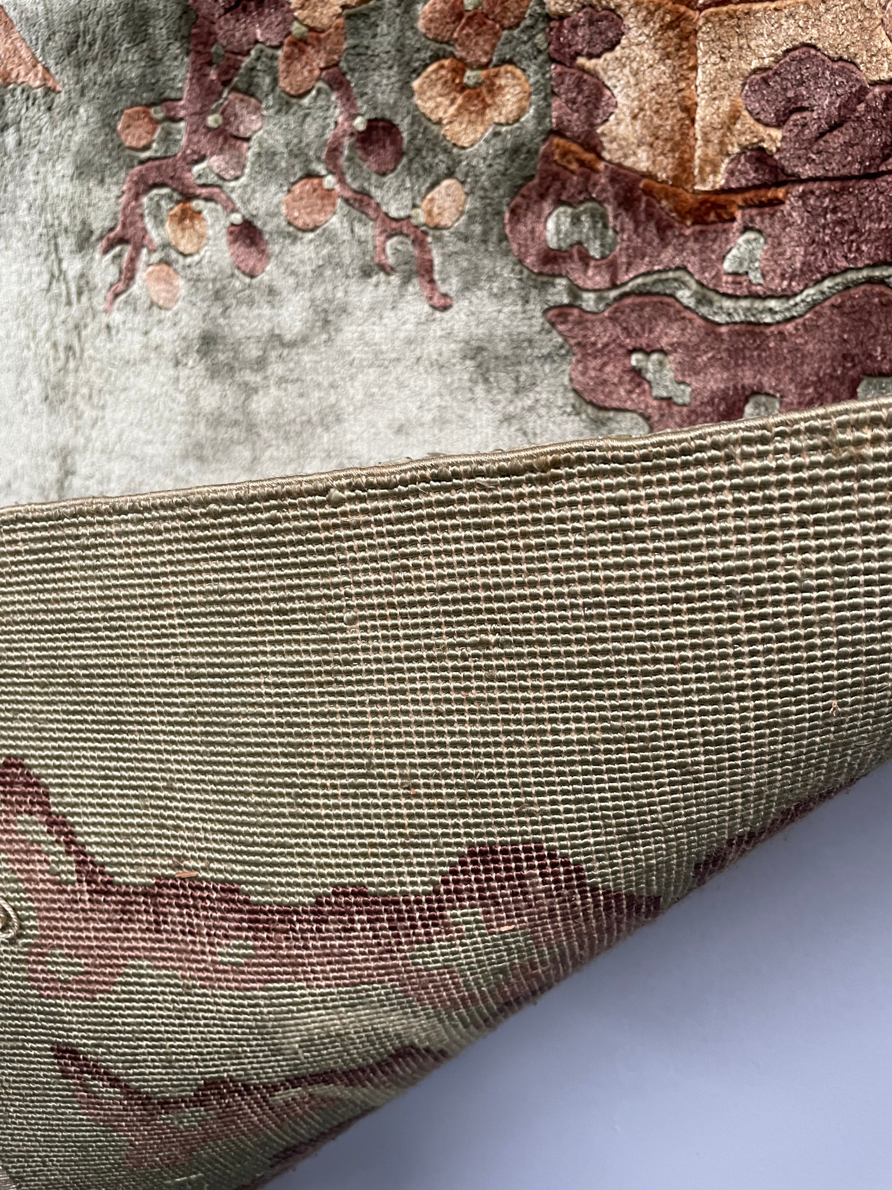 Antique Chinese Hanging Silk Rug | Antique & Vintage | Moonee Ponds Antiques | Australia Wide Delivery