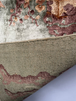 Antique Chinese Hanging Silk Rug | Antique & Vintage | Moonee Ponds Antiques | Australia Wide Delivery