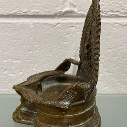 Antique Indian Bronze Oil Lamp