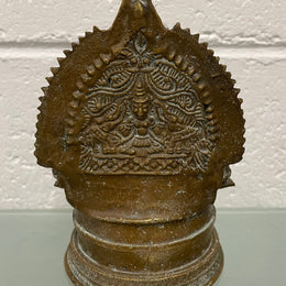 Antique Indian Bronze Oil Lamp