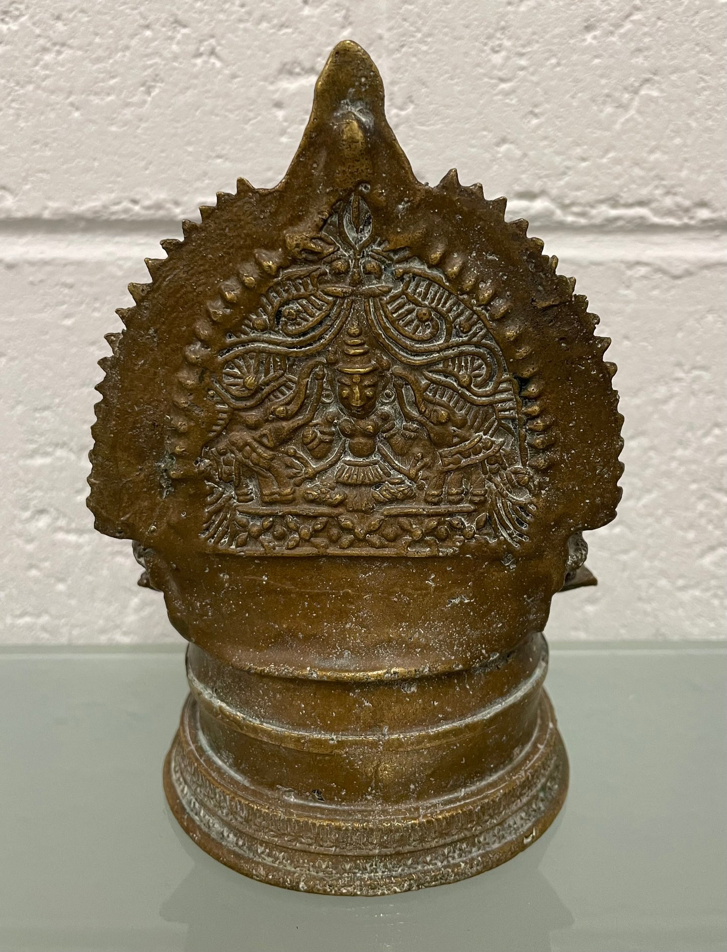 Antique Indian Bronze Oil Lamp