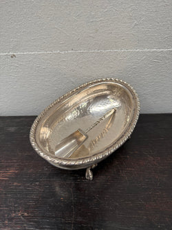 Beautiful Vintage Hand Hammered Silver Footed Bowl | Antique & Vintage | Moonee Ponds Antiques | Australia Wide Delivery