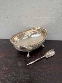 Beautiful Vintage Hand Hammered Silver Footed Bowl | Antique & Vintage | Moonee Ponds Antiques | Australia Wide Delivery