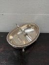 Beautiful Vintage Hand Hammered Silver Footed Bowl | Antique & Vintage | Moonee Ponds Antiques | Australia Wide Delivery