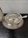 Elegant Vintage Silver Parmesan Dish | Antique & Vintage | Moonee Ponds Antiques | Australia Wide Delivery