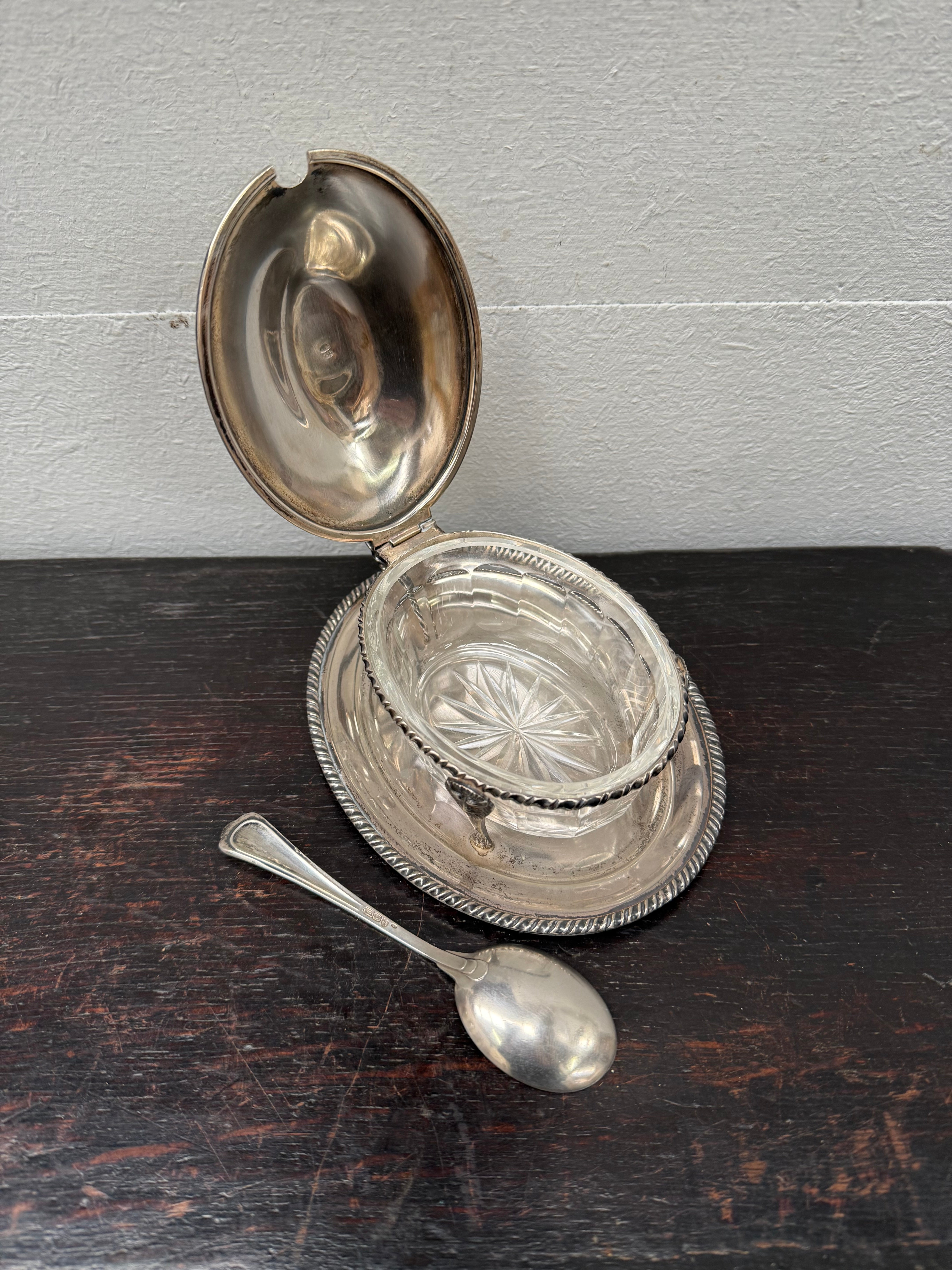 Elegant Vintage Silver Parmesan Dish | Antique & Vintage | Moonee Ponds Antiques | Australia Wide Delivery