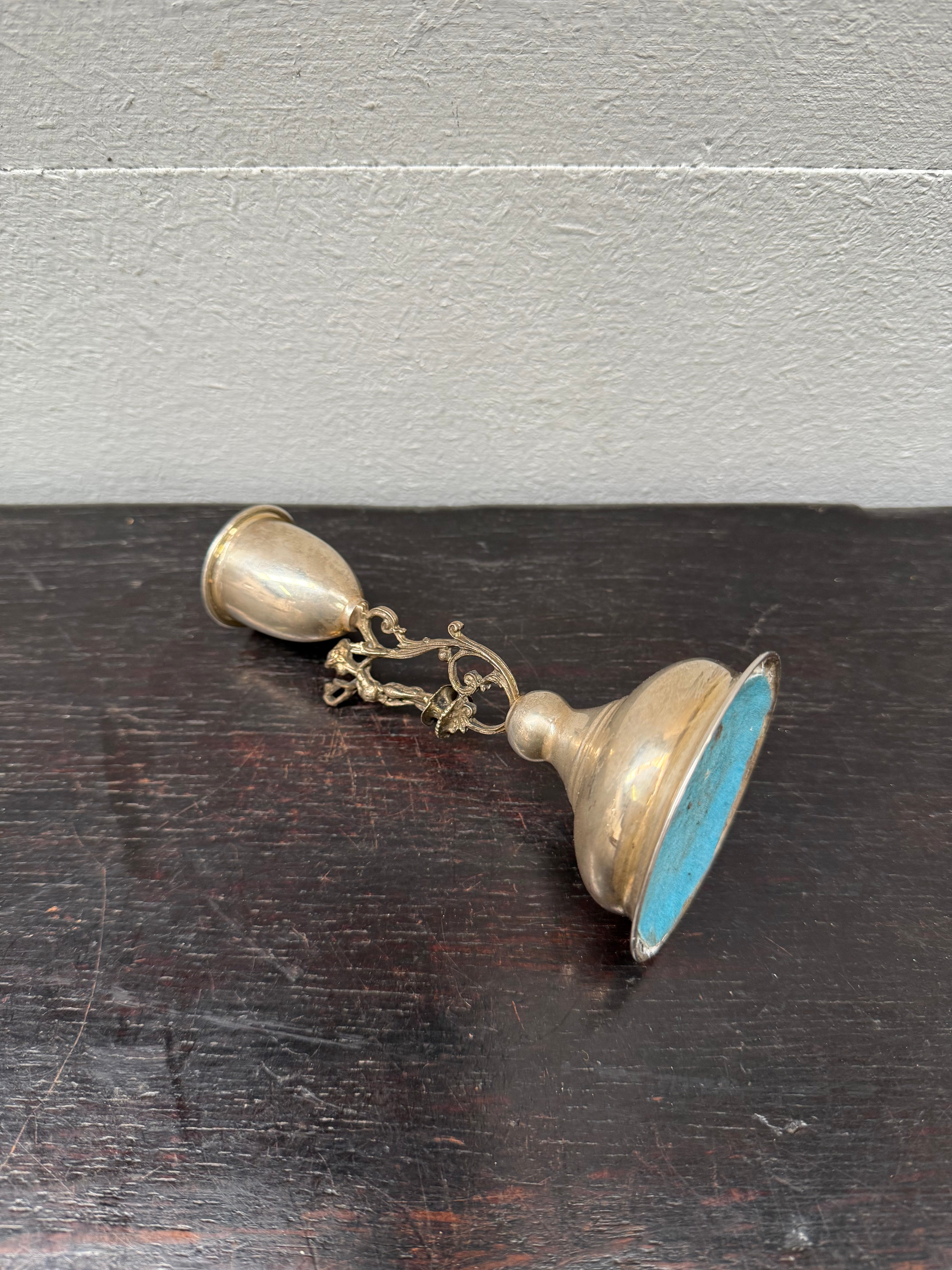 Period Continental Silver Decorative Candlestick