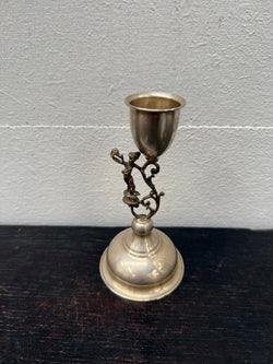 Period Continental Silver Decorative Candlestick | Antique & Vintage | Moonee Ponds Antiques | Australia Wide Delivery