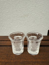 Set of Two Lalique "Enfant" Shot Glasses | Antique & Vintage | Moonee Ponds Antiques | Australia Wide Delivery