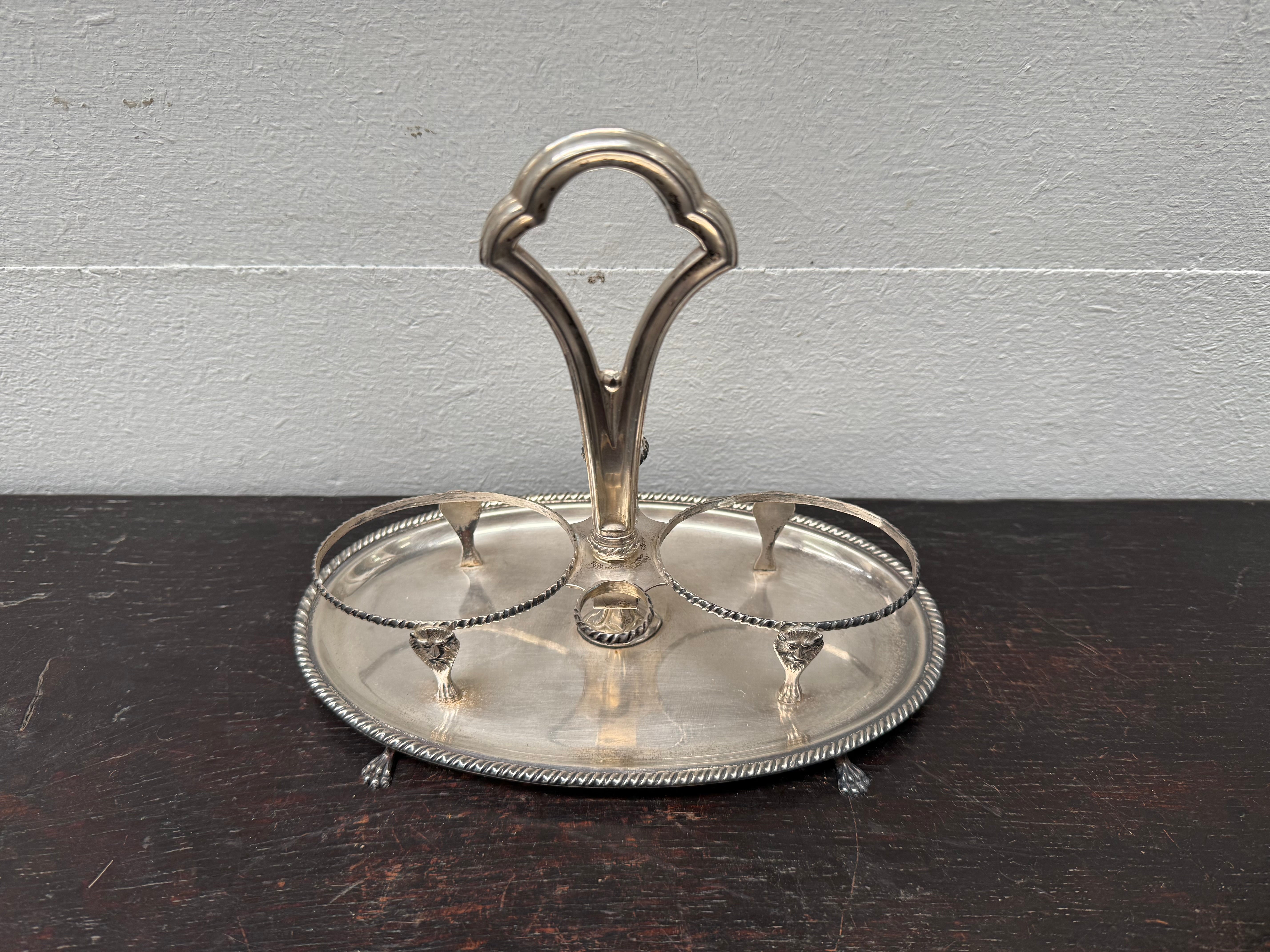 Continental Silver Marked Cruet Set | Antique & Vintage | Moonee Ponds Antiques | Australia Wide Delivery