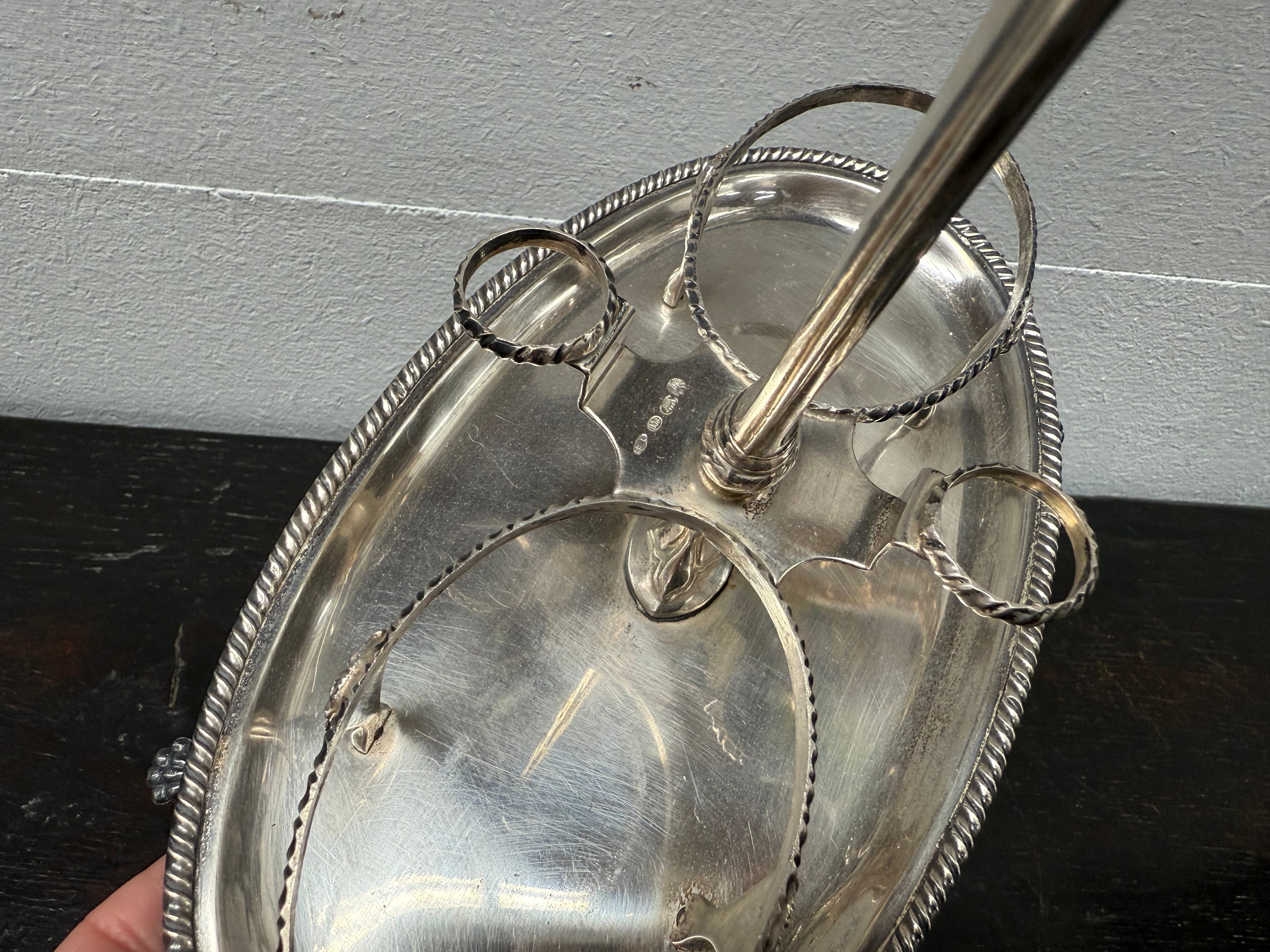 Continental Silver Marked Cruet Set | Antique & Vintage | Moonee Ponds Antiques | Australia Wide Delivery