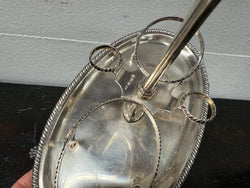 Continental Silver Marked Cruet Set | Antique & Vintage | Moonee Ponds Antiques | Australia Wide Delivery