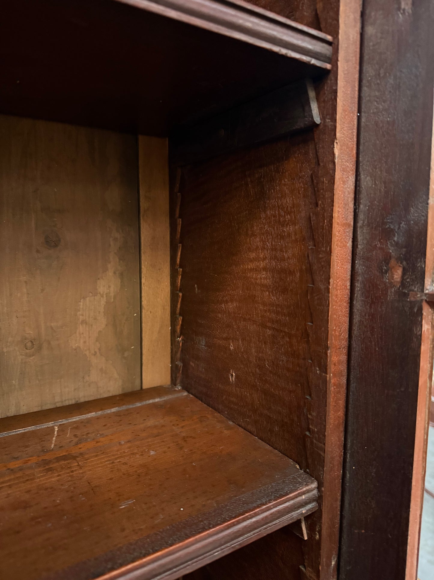 Desirable George 3rd Mahogany Bureau Bookcase
