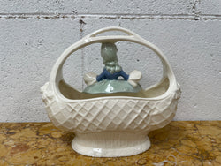 Antique Figurine Vase Basket | Antique & Vintage | Moonee Ponds Antiques | Australia Wide Delivery