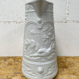 Large Moulded Stoneware Pitcher