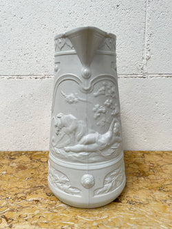 Large Moulded Stoneware Pitcher | Antique & Vintage | Moonee Ponds Antiques | Australia Wide Delivery